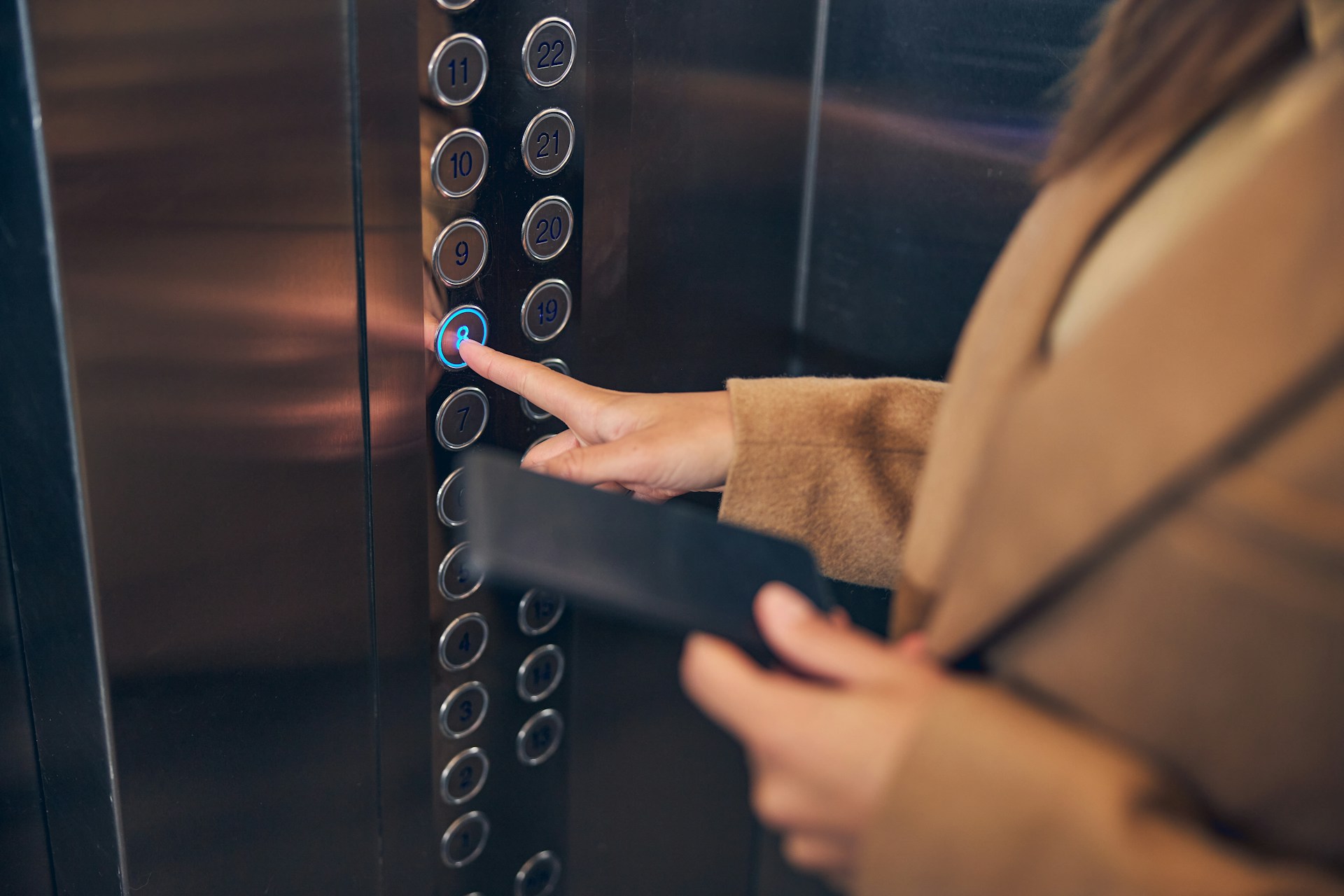 elevator buttons